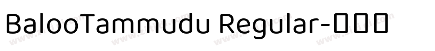 BalooTammudu Regular字体转换